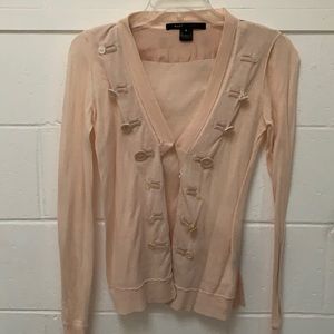 Marc Jacobs light pink cardigan size S